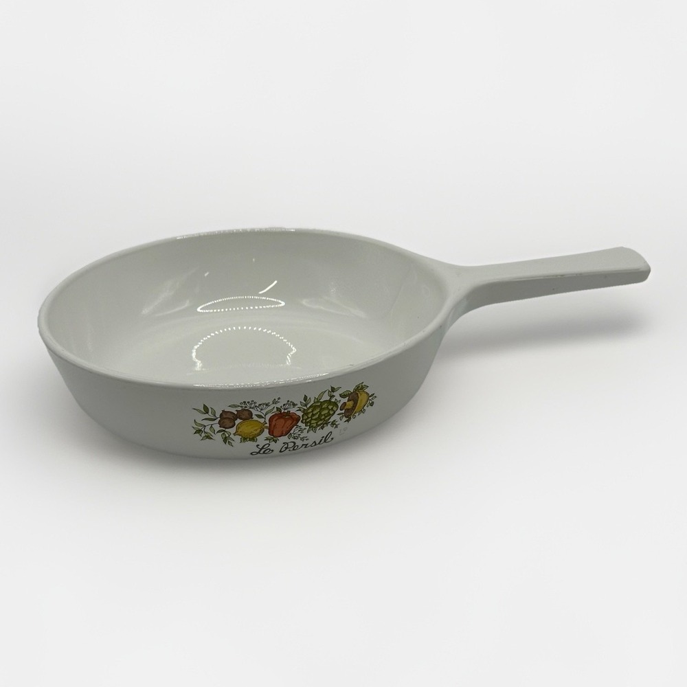 VTG Corning Ware Spice of Life Le Persil Saucepan P-83-B No Lid 6.5 in